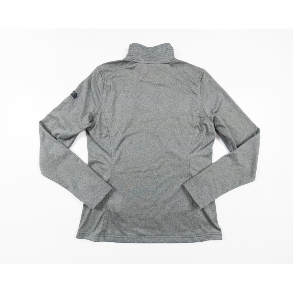The North Face Sweater Womens Small Gray 1/4 Zip Pullover Lightweight Activewear - Picture 6 of 13